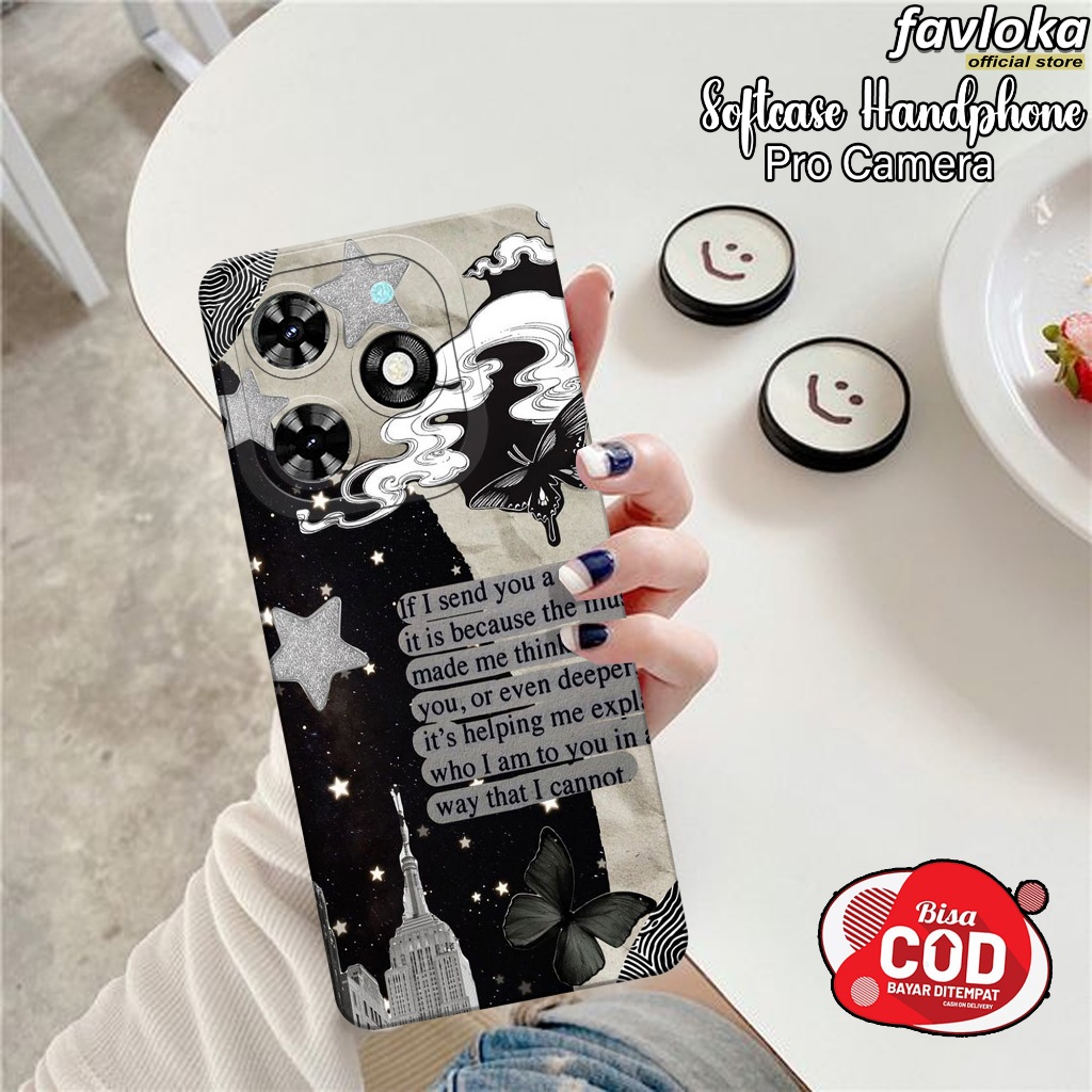 Softcase Hp TECNO SPARK 20C Case TECNO SPARK 20C Terbaru Fashion Case AESTHETIC Casing TECNO SPARK 2