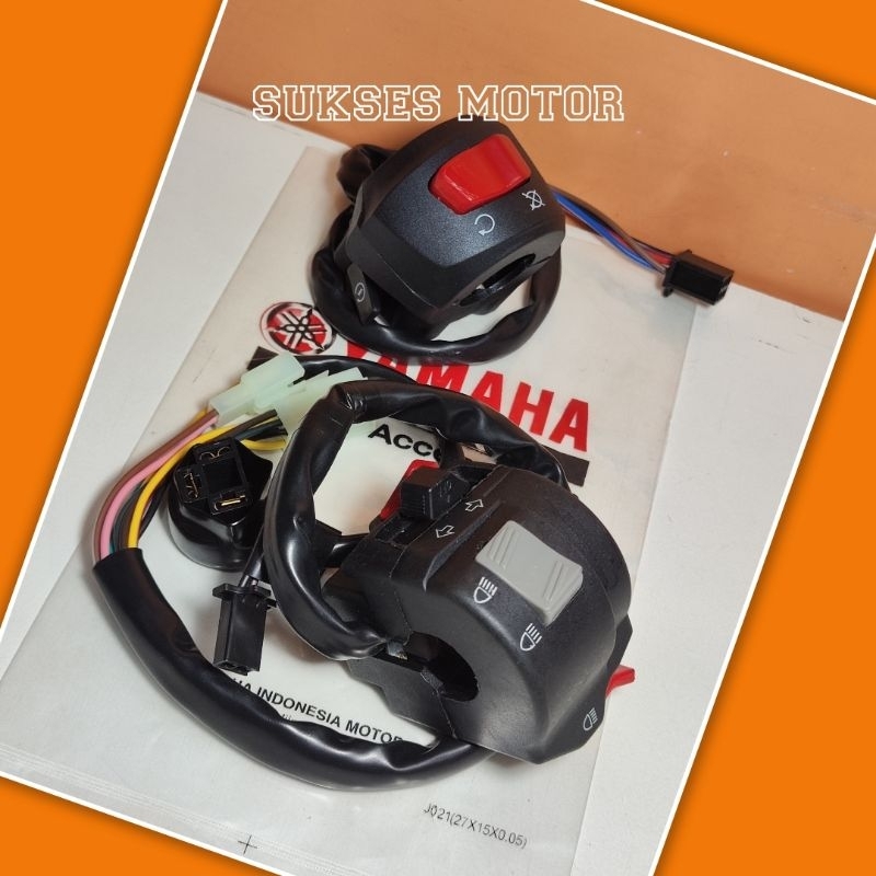 saklar holder satu set kiri kanan motor yamaha vixion new nvl