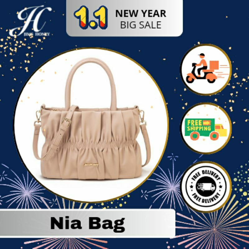 

Tas selempang wanita Nia bag jimshoney unik