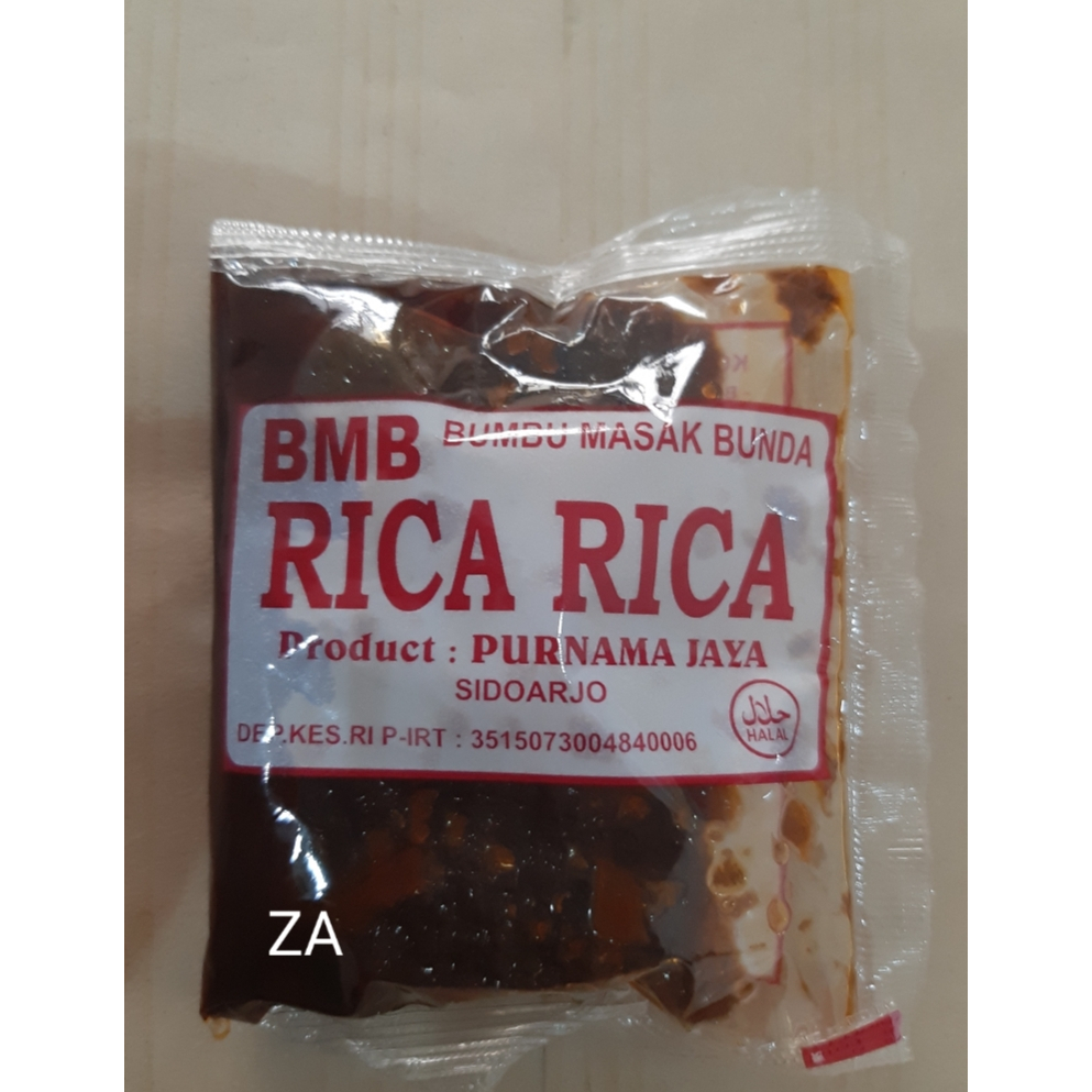 

BMB BUMBU MASAK BUNDA RASA RICA RICA