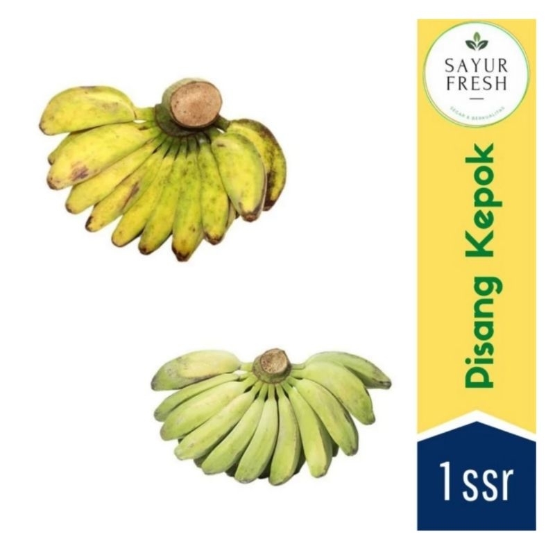 

Pisang kepok 1 sisir