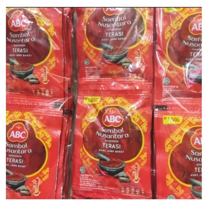 

Sambal ABC sachet 1 renceng