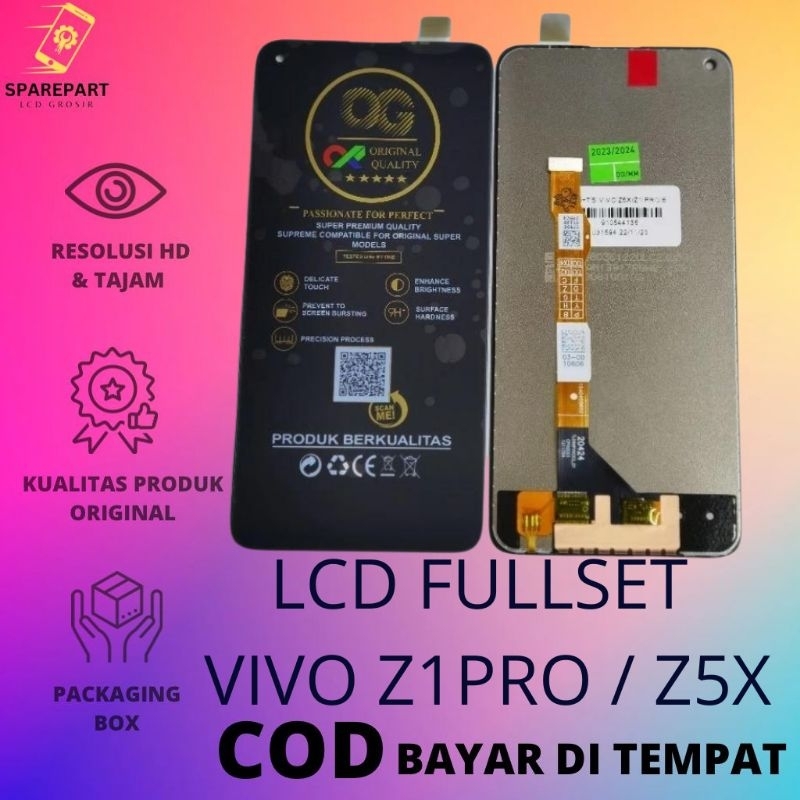 LCD FULLSET VIVO Z1PRO /Z5X / Z1 PRO ORIGINAL COMPLETE TOUCHSCREEN LCD