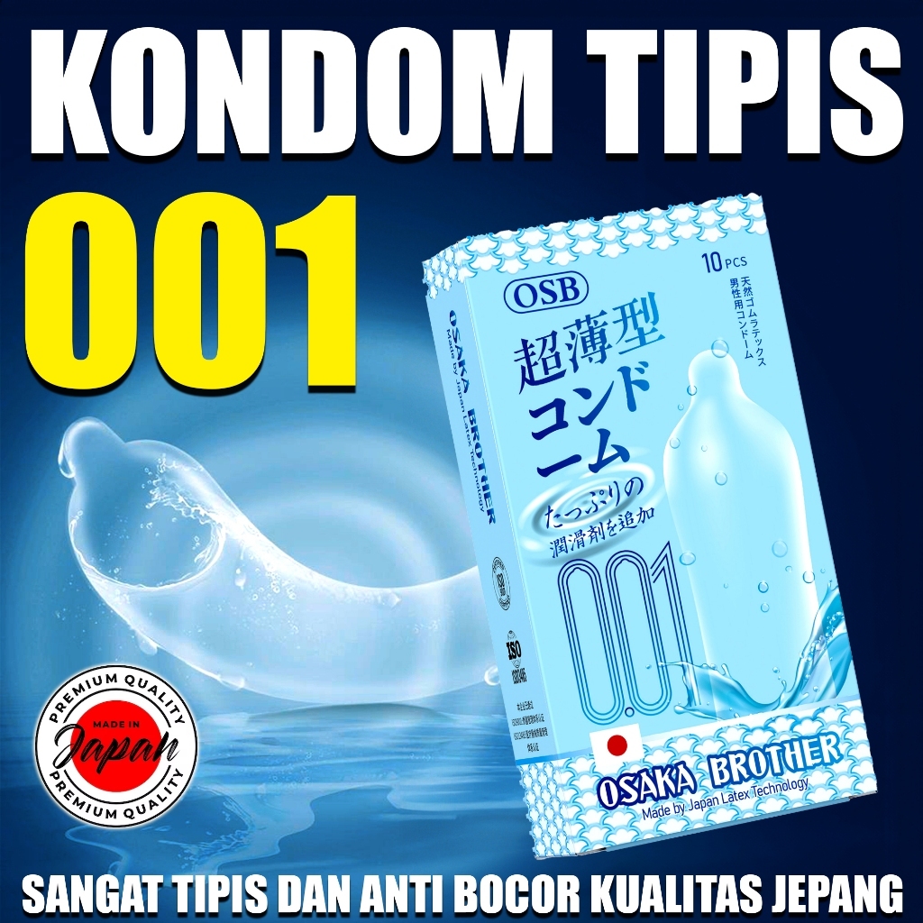 [NEW] Condom Ultra Thin Premium OSB 001 - Kondom Tertipis 001 - Japan Condom