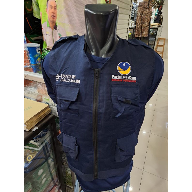 rompi Nasdem#rompi caleg nasdem