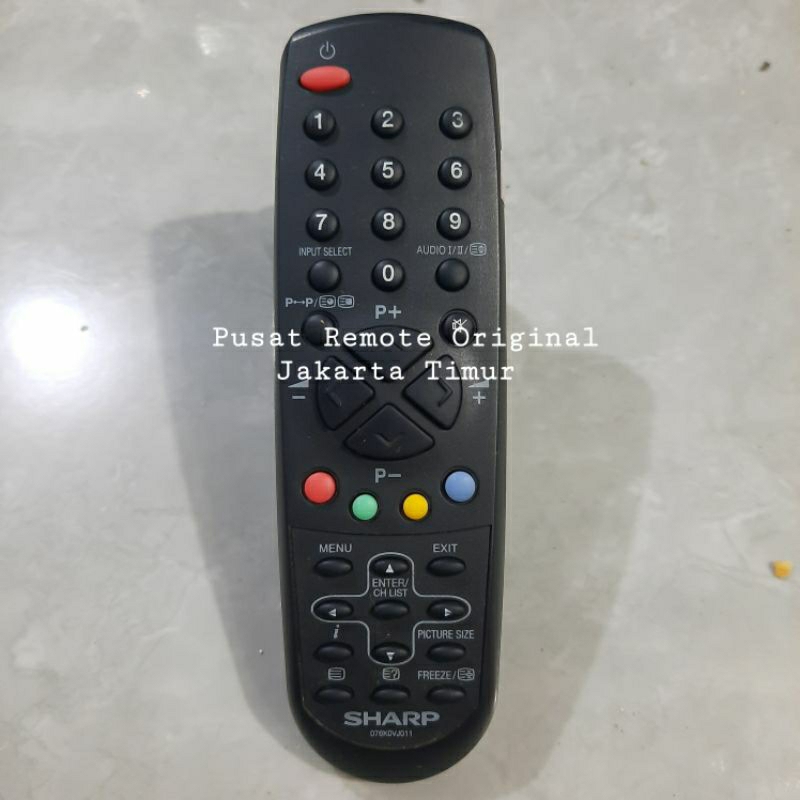 REMOTE REMOT TV SHARP 076K0VJ011 ORIGINAL