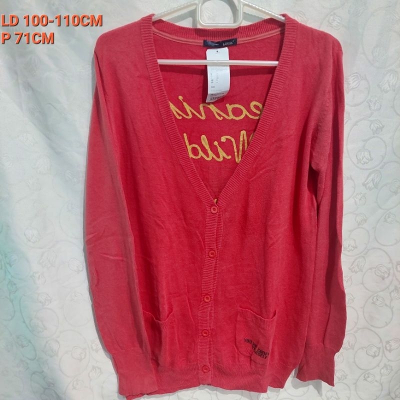 BAJU SWEATER/CARDIGAN LENGAN PANJANG