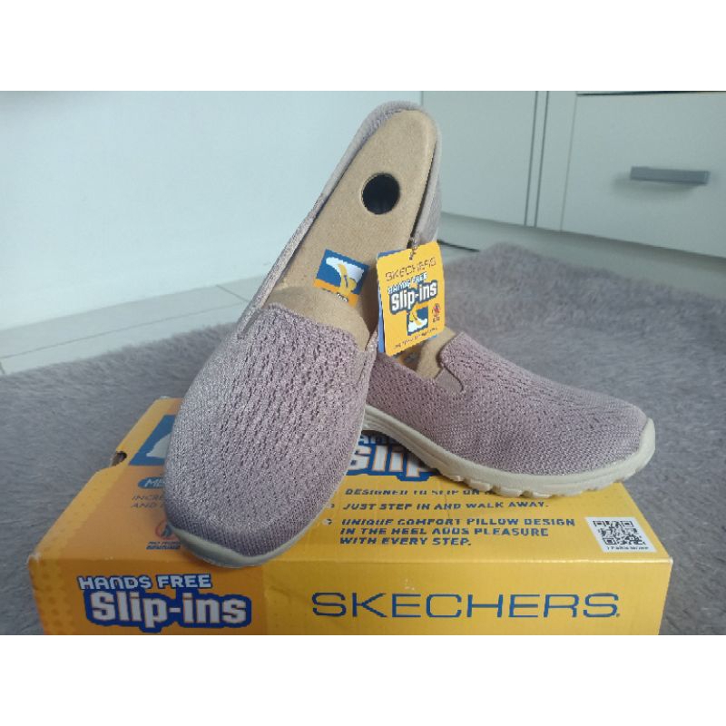 Sepatu slip on wanita SKECHERS REGGAE FEST 2.0 158698 TPE original