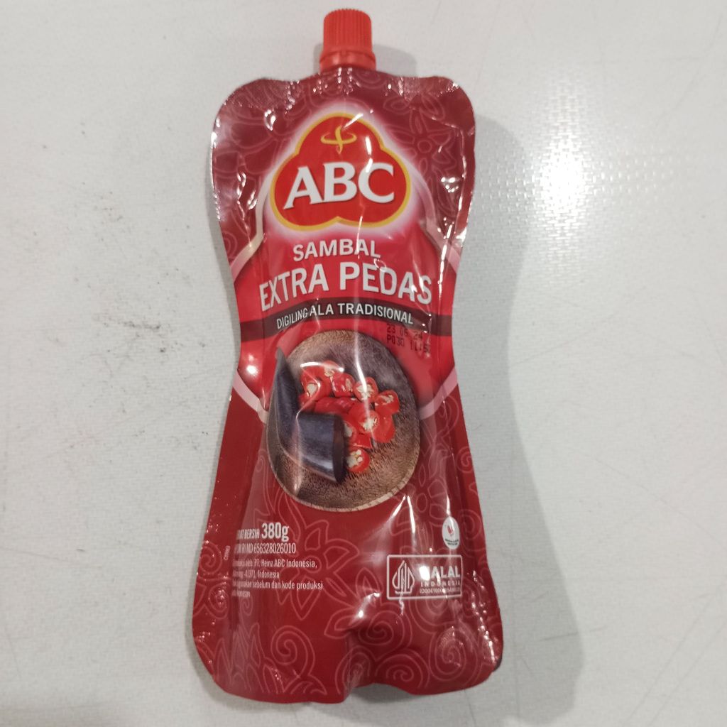 

ABC Saus Sambal Extra Pedas Pouch 380gram