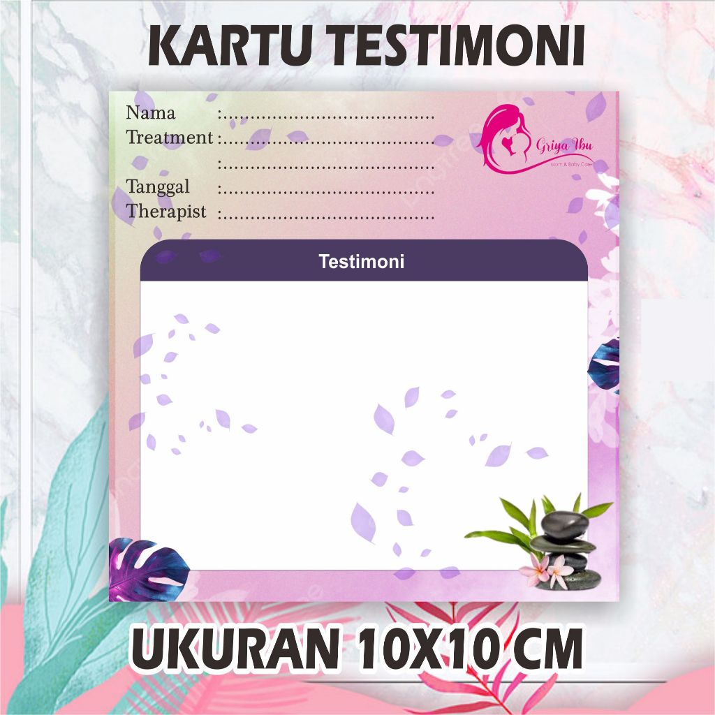 

KARTU TESTIMONI