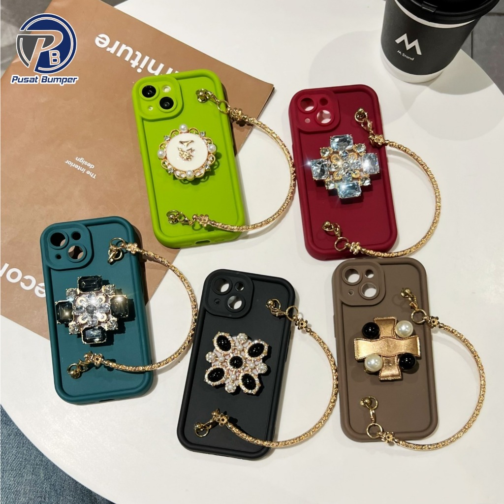 GC81 SOFTCASE SILIKON CASE CASING SHOKPROOF MODEL TAS POPING SOCKET 3D GOLD FOR VIVO Y31D Y21D Y31 P