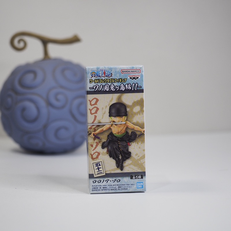 One Piece WCF Onigashima Wano Kuni Vol 11 Roronoa Zoro Bandai Spirits