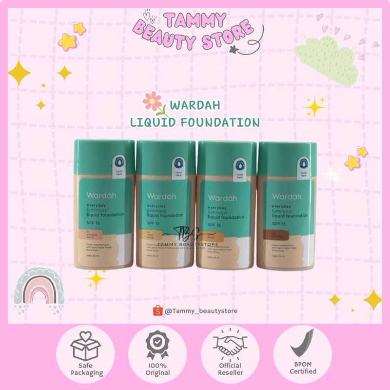 [WARDAH] LUMINOUS FOUNDATION