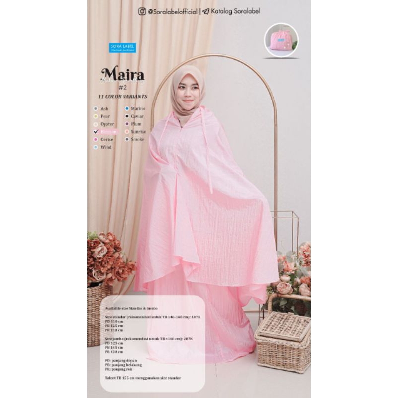 MAIRA Mukena Travelling