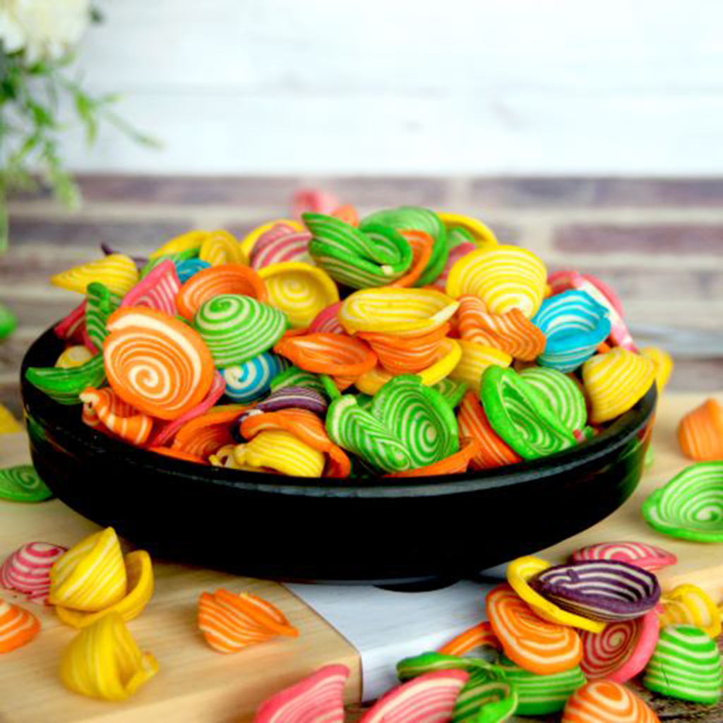 

Kuping mini warna manis gurih kiloan Hokki snack,renyah manis dan gurih serta nikmat,produk murah berkuaitas