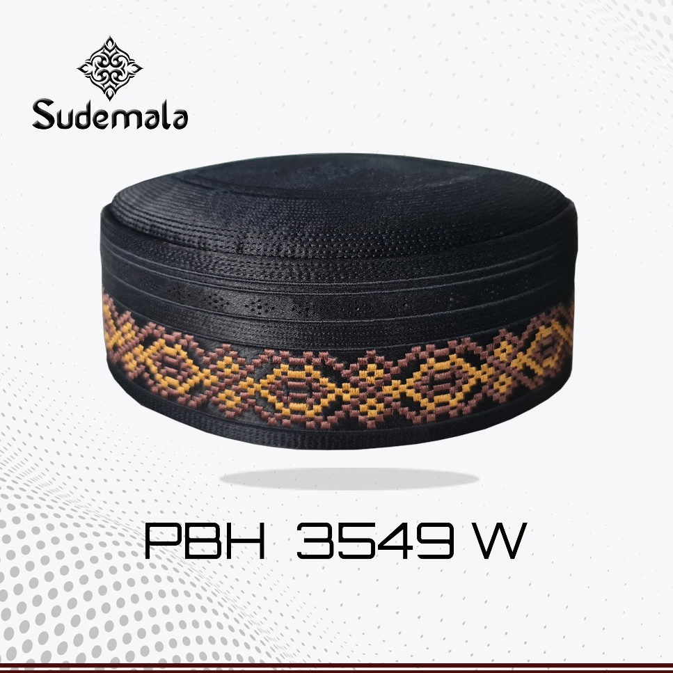Songkok Sudemala/ Songkok Haji Hitam PBH 3549 / Kopyah/ Peci