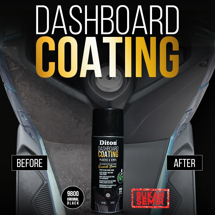 Diton Dashboard Coating Original Black 9800 Diton Premium