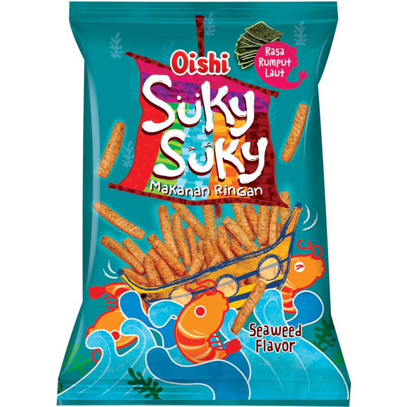 

Oishi Suky Suky Rumput Laut 65 g