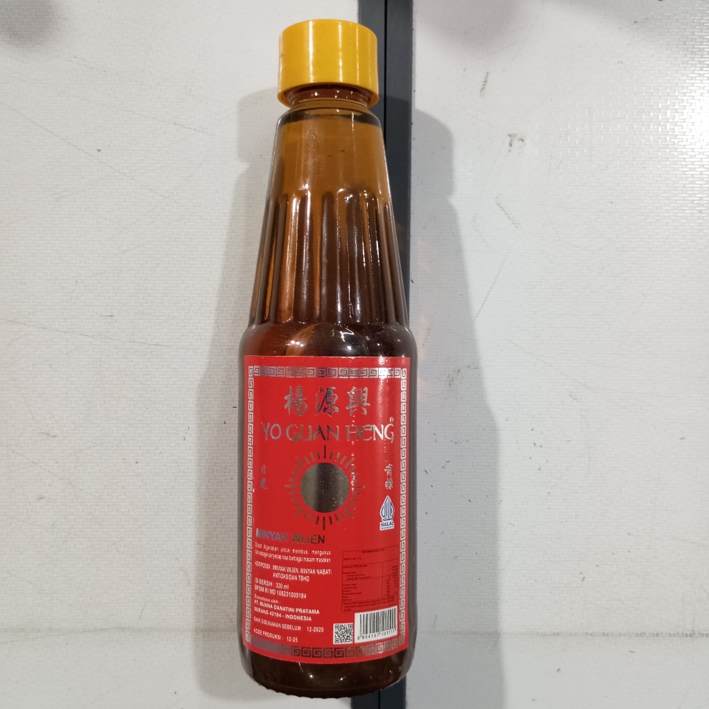 

Minyak Wijen Yo Guan Heng 330 ml
