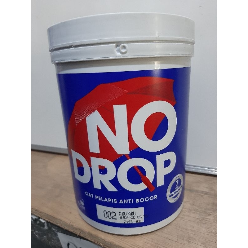 Cat Tembok NO DROP 1KG 002 Abu-abu