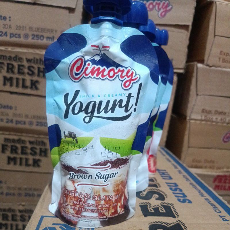 

Cimory yogurt squeeze rasa brown sugar 120gr bisa expedisi