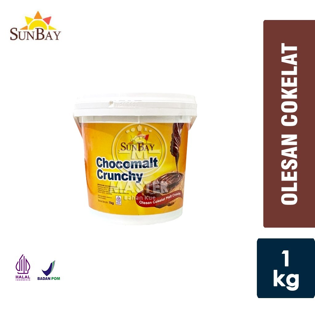

Selai Chocomalt Crunchy Sunbay / Olesan Coklat Malt Crunchy [Kaleng 1 Kg]