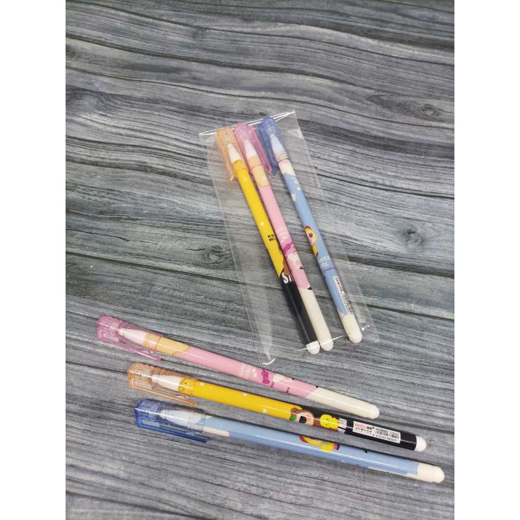 

Bolpen pulpen Karakter Cartoon Beruang Summer Mew Dapet 3pc bolpen 8665