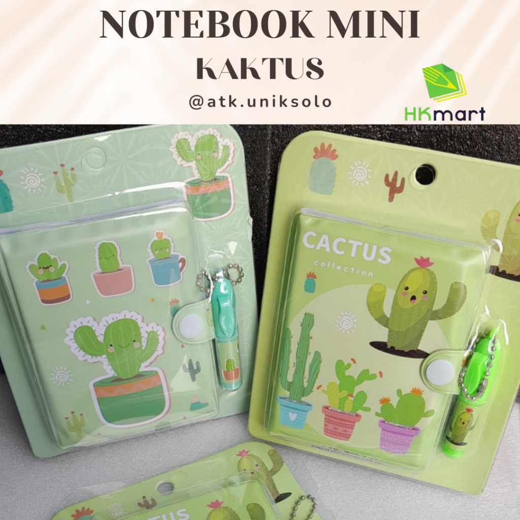 

NOTE BOOK KAKTUS MINI MURAH