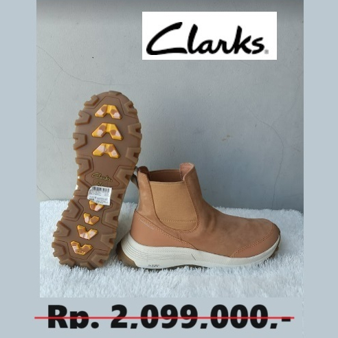 Original CLARKS waterproof boots for Woman Sepatu Gunung Wanita