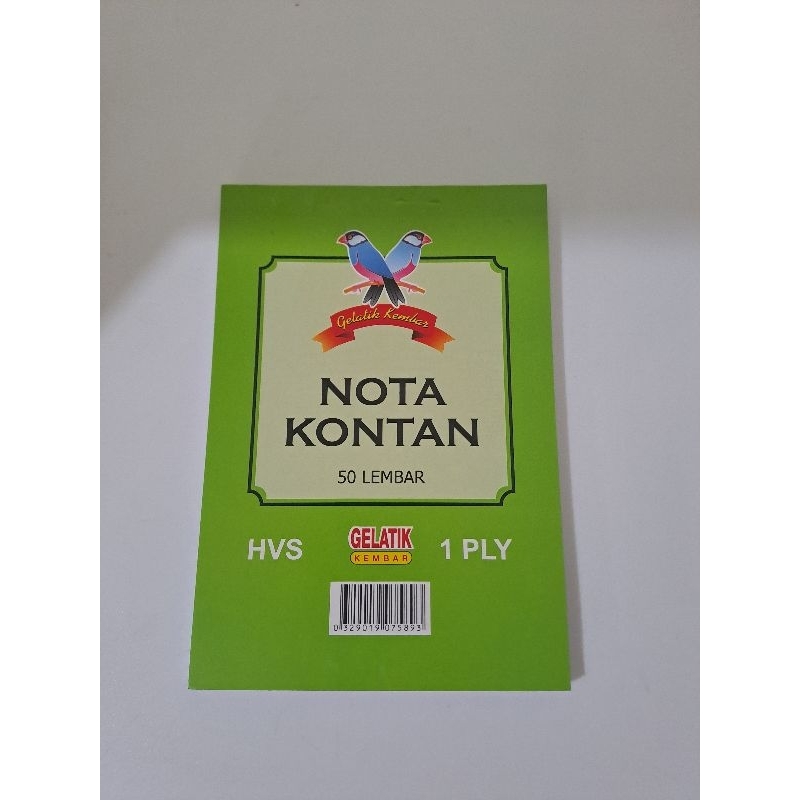 

NOTA KECIL 1 PLY GELATIK (1PCS)