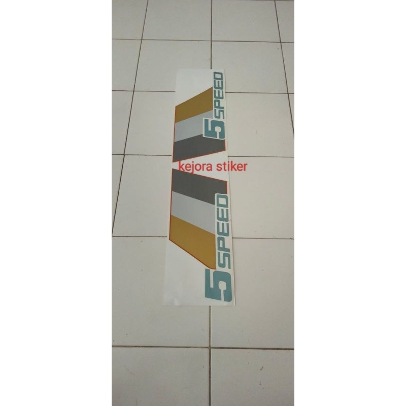 striping body mobil Taft hiline 5speed