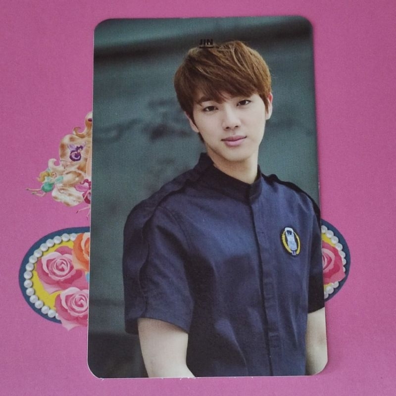 PC JIN ORUL SEOKJIN BTS PHOTOCARD