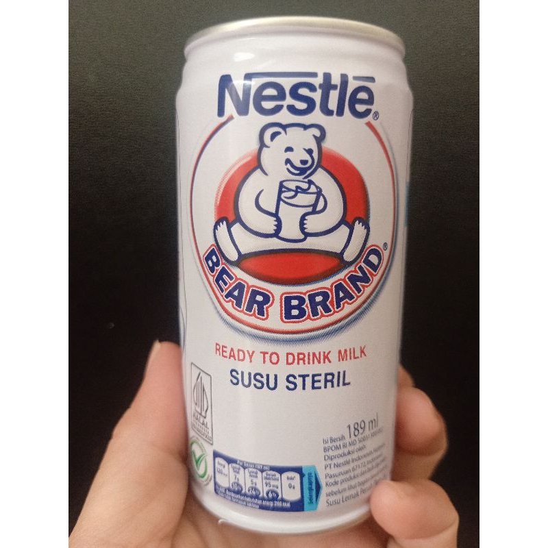 

susu beruang kaleng 189ml