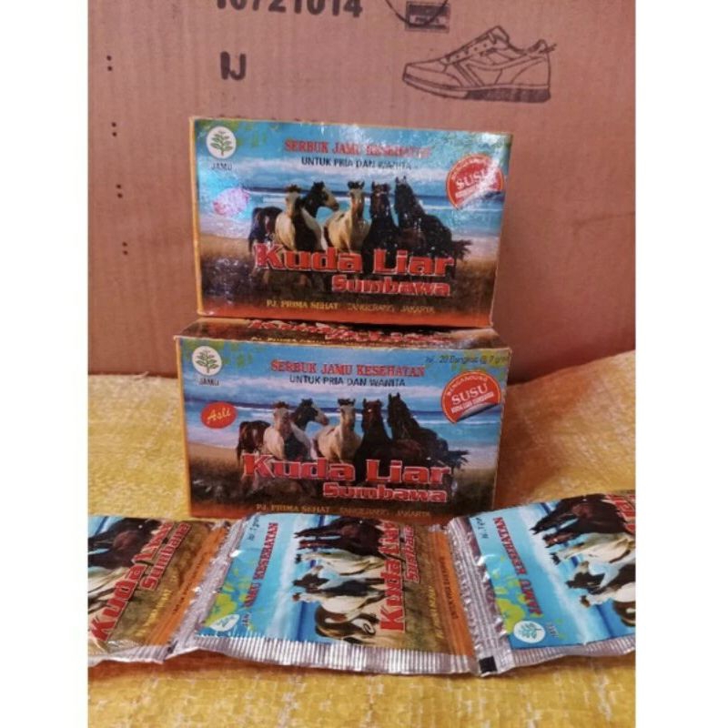 Jamu Serbuk Herbal Kuda Liar Sumbawa Asam Urat Pegelinu