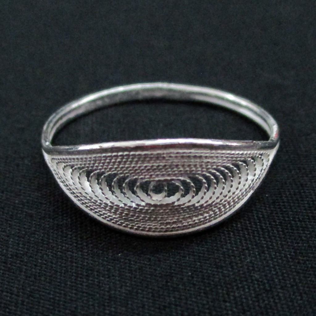 Borobudur Silver - Cincin Spiral Perak - Original Filigri Silver 925