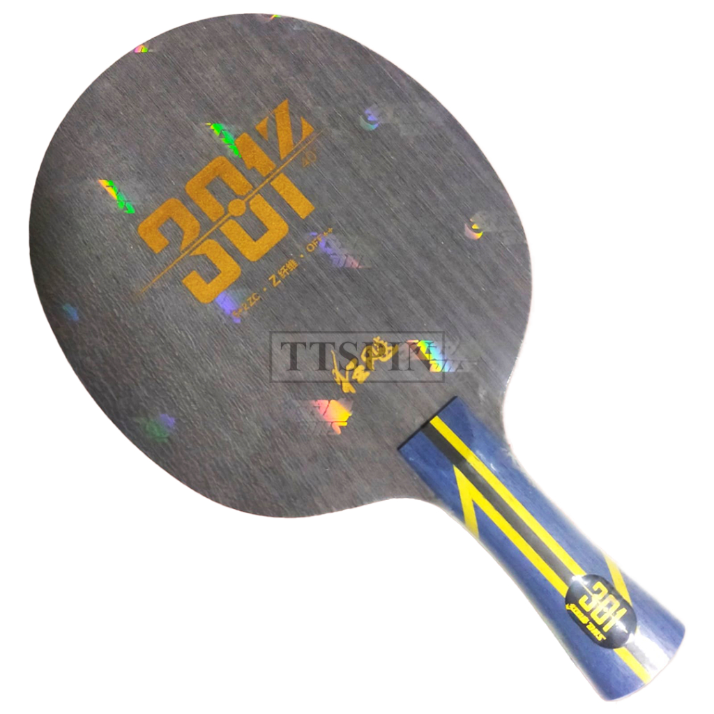 DHS HURRICANE 301Z - Bet Tenis Meja Pingpong Blade Bat Kayu Z-Fiber Offensive DHSHurricane
