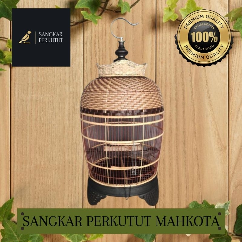 SANGKAR BURUNG PERKUTUT MODEL MAHKOTA