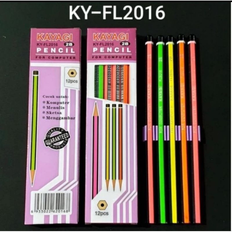

PENSIL KAYAGI 2B KY-FL2016