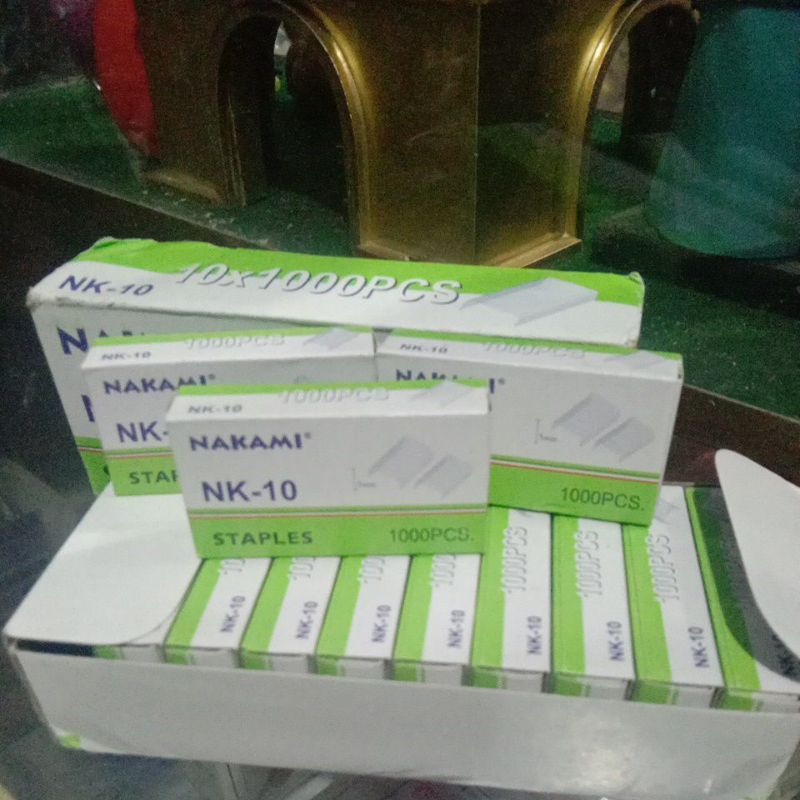 

ISI STAPLES NK-10 UKURAN HEKTER SEDANG