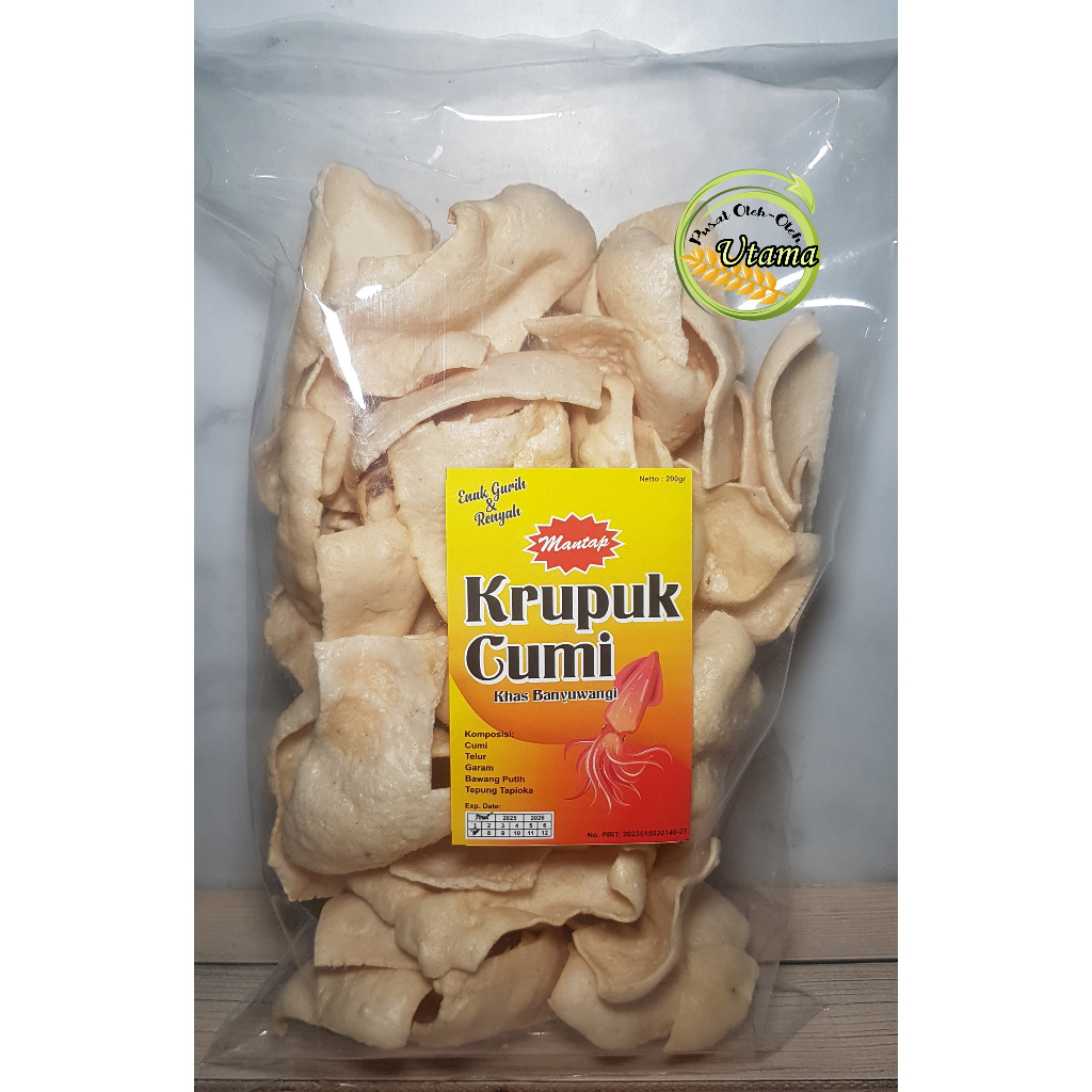 

Kerupuk Cumi Rizky - Camilan Banyuwangi - Krupuk Cumi