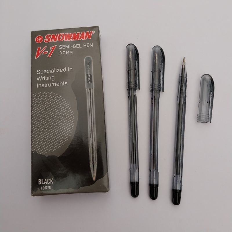 

(12 pcs) Bolpen/Pulpen/Ballpoint Snowman V1