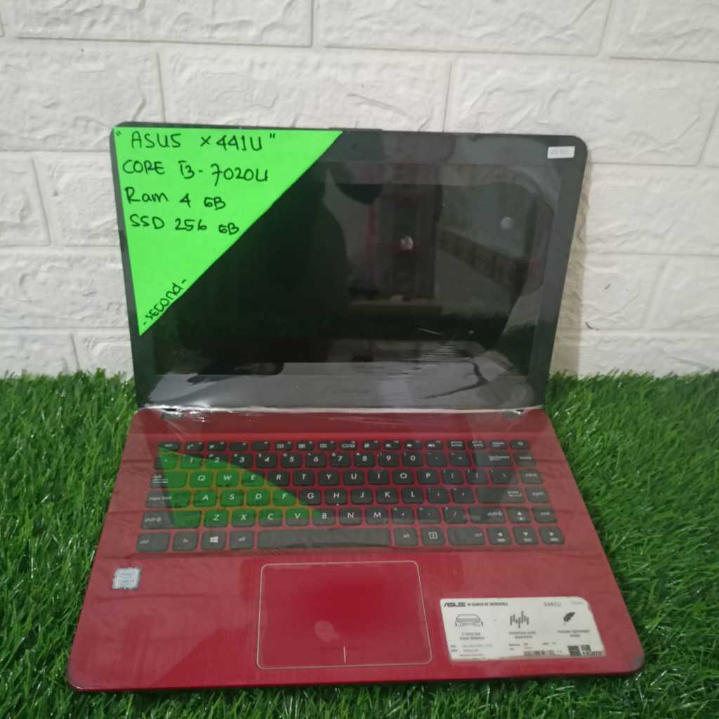 LAPTOP MURAH ASUS X44IU CORE I3-7020U RAM 4GB SSD 256GB 14INCH (2830)