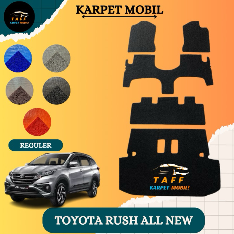 KARPET MOBIL TOYOTA RUSH  2018-2021 / KARPET MOBIL MIE TOYOTA RUSH 2018-2021