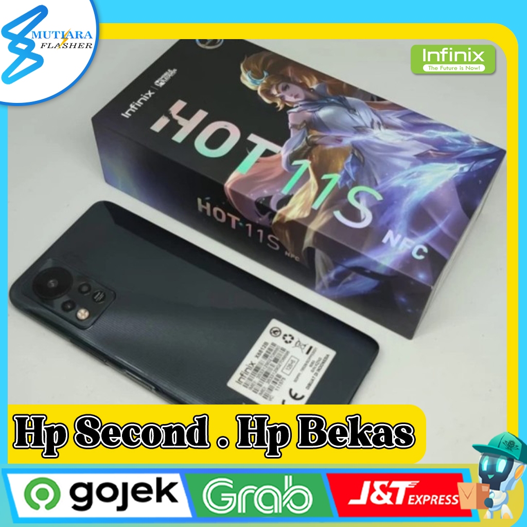 Infinix Hot 11s Ram 4/64GB | Ram 6/128GB Second Original