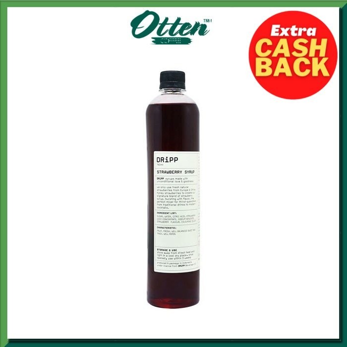 

DRiPP - Syrup Strawberry 760ml - Sirup Minuman Rasa Stroberi