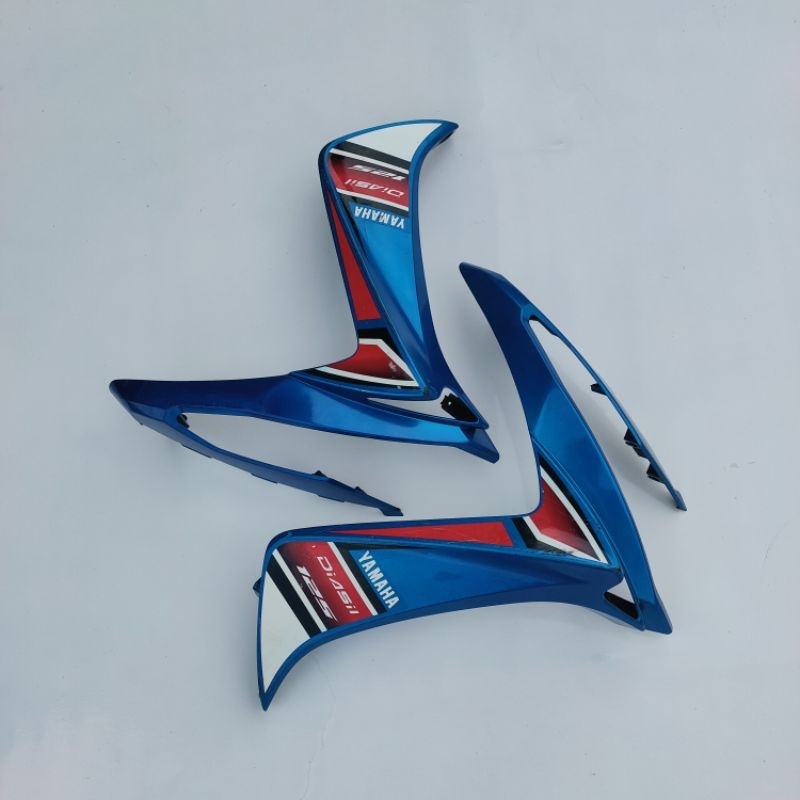 SAYAP DEPAN KIRI KANAN XEON KARBU / YAMAHA XEON RC BIRU ORIGINAL SEKEN
