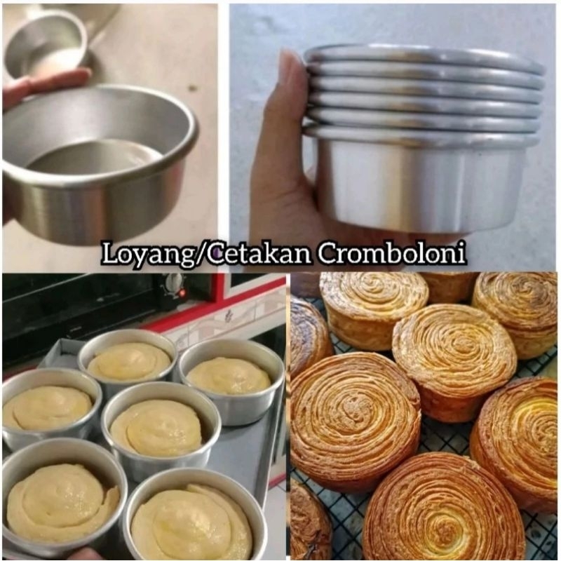 6Pcs loyang Bento Cake / Lunch Box Cake 10cm / loyang cromboloni
