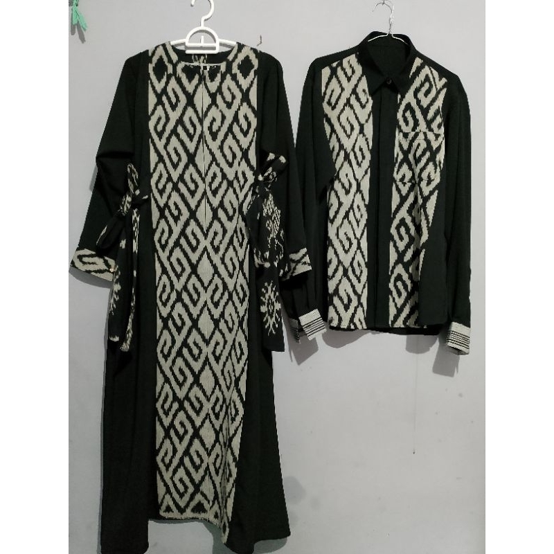 Couple baju batik songket ntt