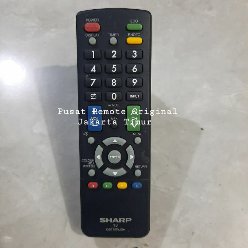 REMOTE REMOT TV LED LCD SHARP GB175WJSA ORIGINAL