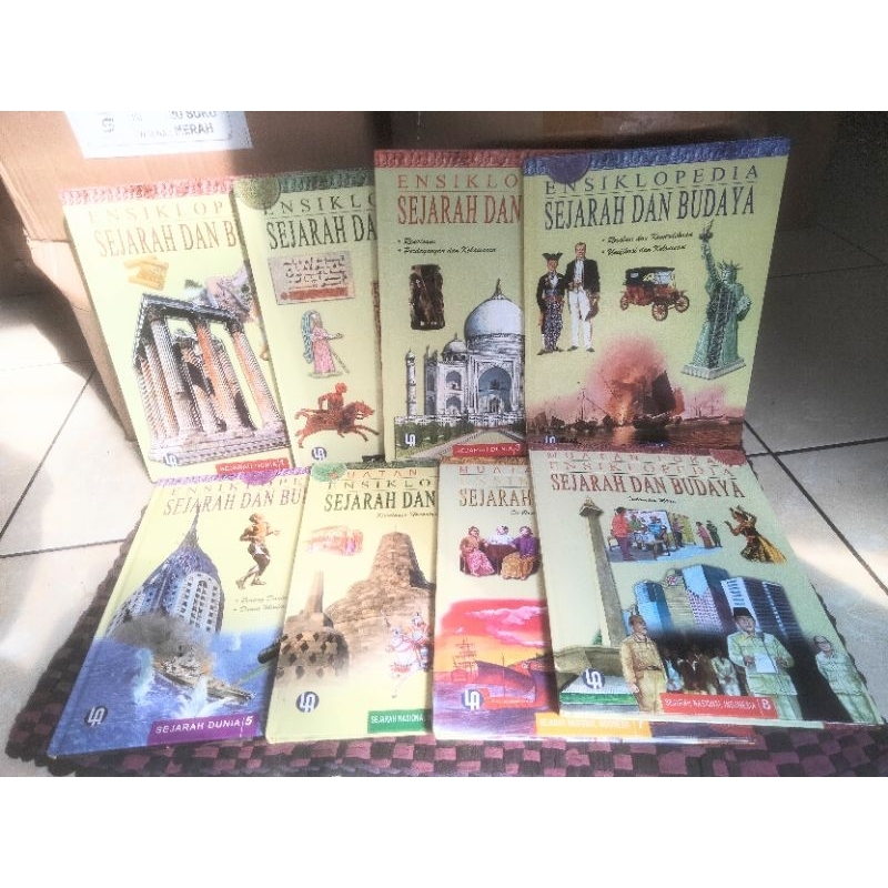 Ensiklopedia Sejarah dan Budaya Indonesia & Dunia Jilid 1 2 3  4 5 6 7 8